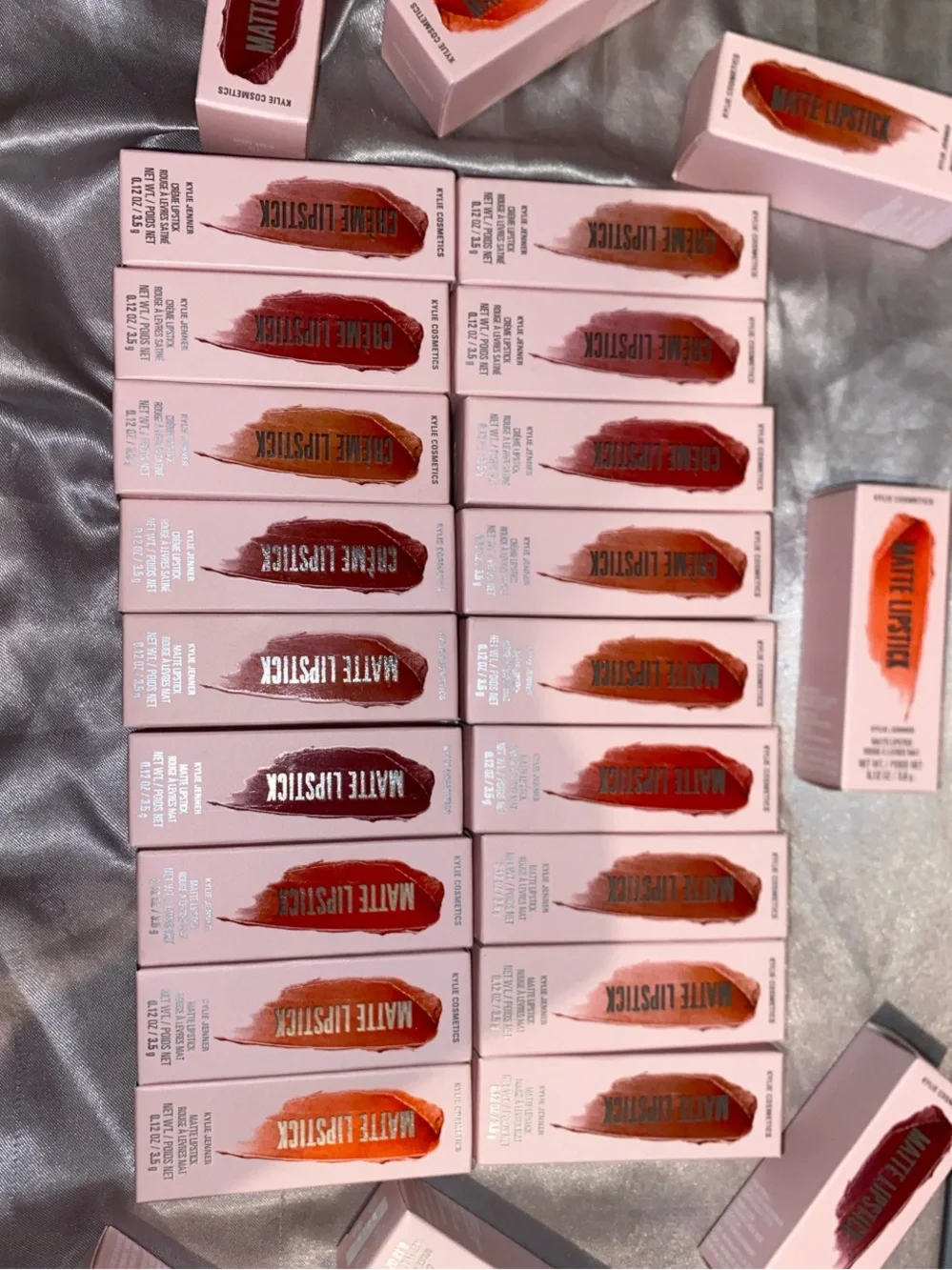 Kylie Cosmetics Matte Lipstick Set - Red & Orange Shades